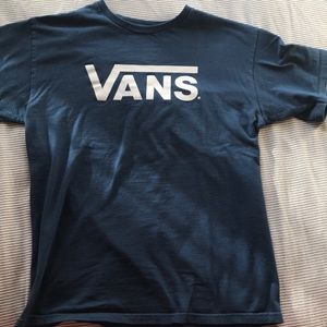 Vans Blue Short Sleeve Tee